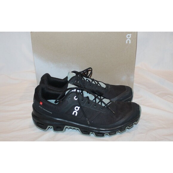 NIB ON CLOUD MEN\'S CLOUDVENTURE RUNNING ATHLETIC SNEAKERS 10.5 BLACK COBBLE main image 5